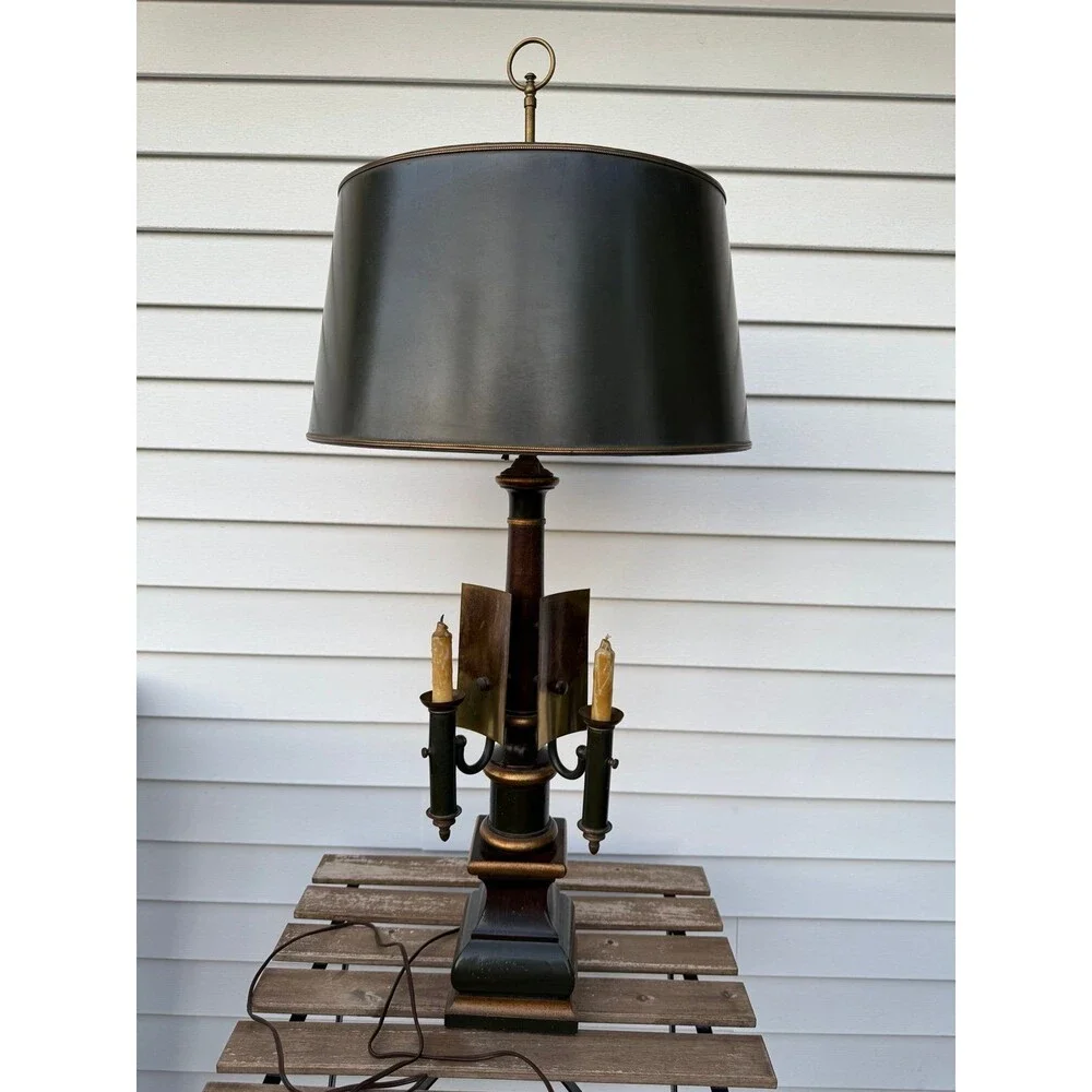 Frederick Cooper Table Lamp Adjustable Candlesticks